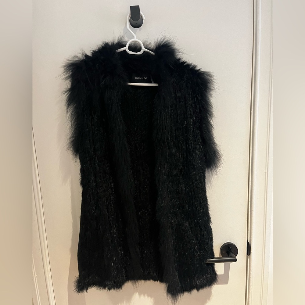 Dolce Cabo Genuine Fur Vest